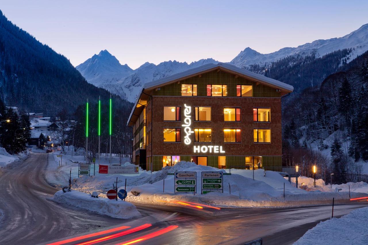 Explorer Hotel Montafon Gaschurn Dış mekan fotoğraf